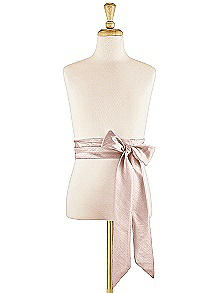 Dupioni Flowergirl Sash