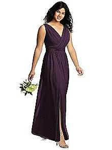 Dessy Shimmer Bridesmaid Dress 2894LS