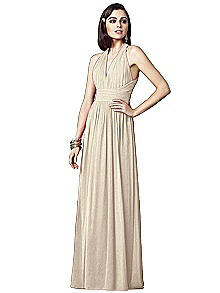 Dessy Shimmer Bridesmaid Dress 2908LS
