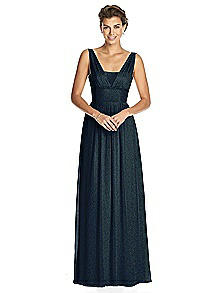Dessy Shimmer Bridesmaid Dress 3026LS