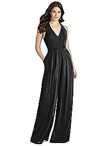 Dessy Shimmer Bridesmaid Jumpsuit Arielle LS