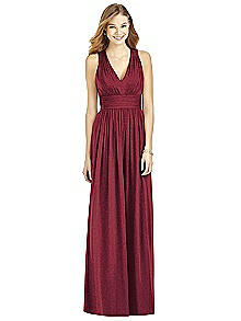 After Six Shimmer Bridesmaid Dress 6752LS