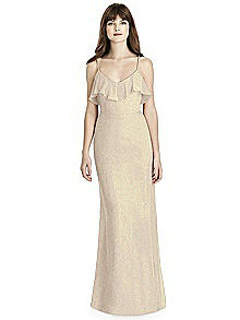 After Six Shimmer Bridesmaid Dress 6780LS