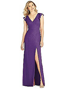 After Six Shimmer Bridesmaid Dress 6810LS