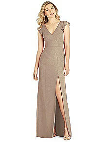 After Six Shimmer Bridesmaid Dress 6810LS