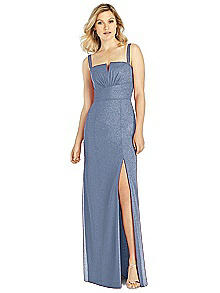 After Six Shimmer Bridesmaid Dress 6811LS