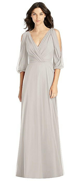 oyster bridesmaid dresses