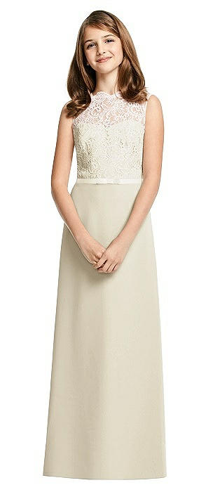 Brown Junior Bridesmaid Dress