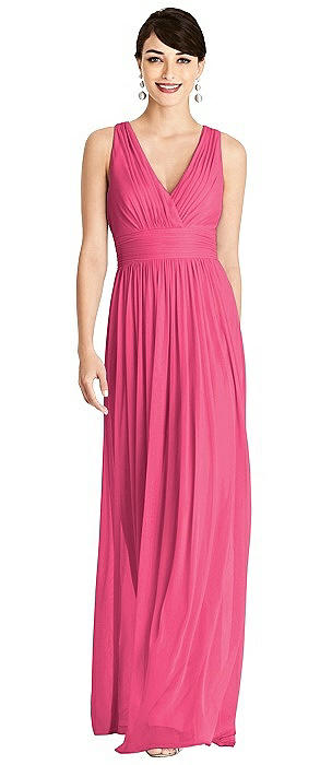 Pink Knit Bridesmaid Dresses