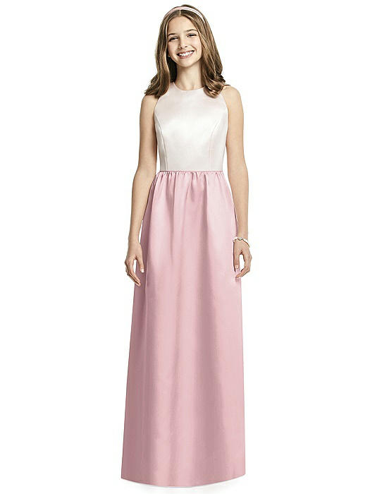 coral junior bridesmaid dresses