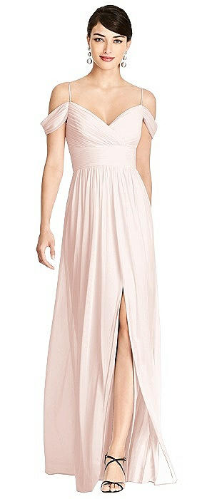 Pink Knit Bridesmaid Dresses