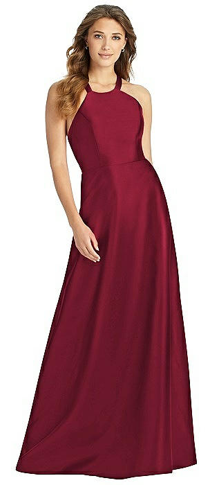 Wine Colored Bridesmaid Dresses