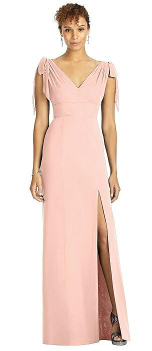 Peach Bridesmaid Dresses