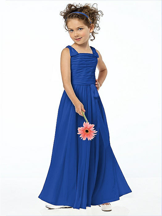 Sapphire Blue Flower Girl Dresses