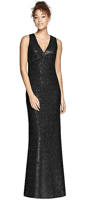 Black Empire Waist Wedding Dress