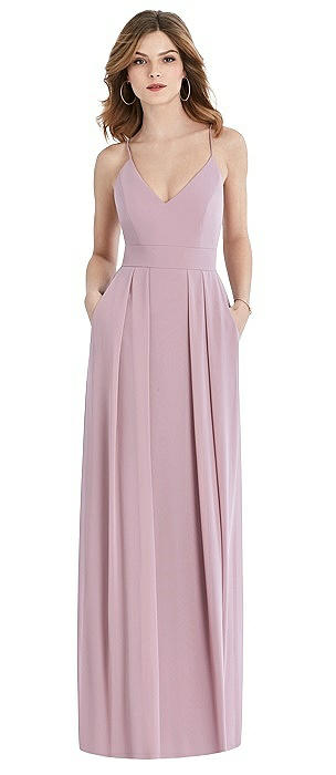 Spaghetti Strap Ivory Dress