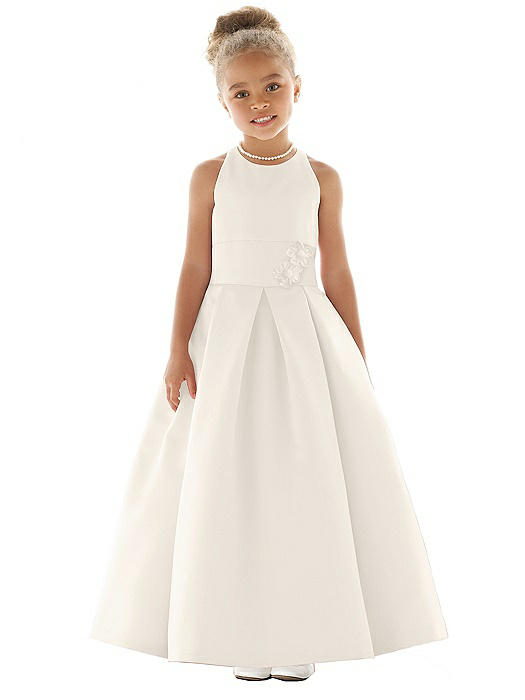 Charcoal Grey Flower Girl Dress