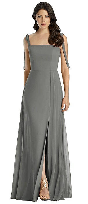 Charcoal Bridesmaid Dress