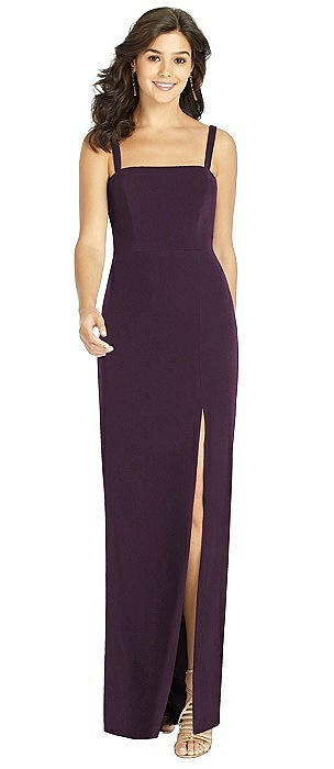 Short Purple Halter Bridesmaid Dresses