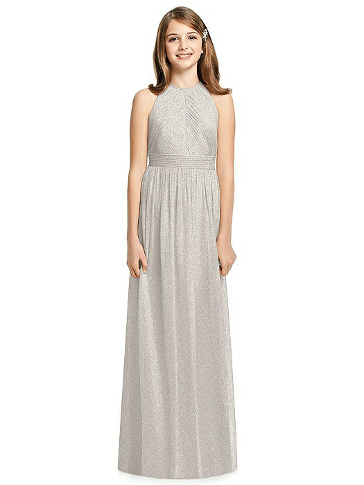 Champagne Chiffon Junior Bridesmaid Dresses